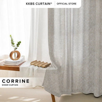 Corrine Sheer Curtain Custom Made