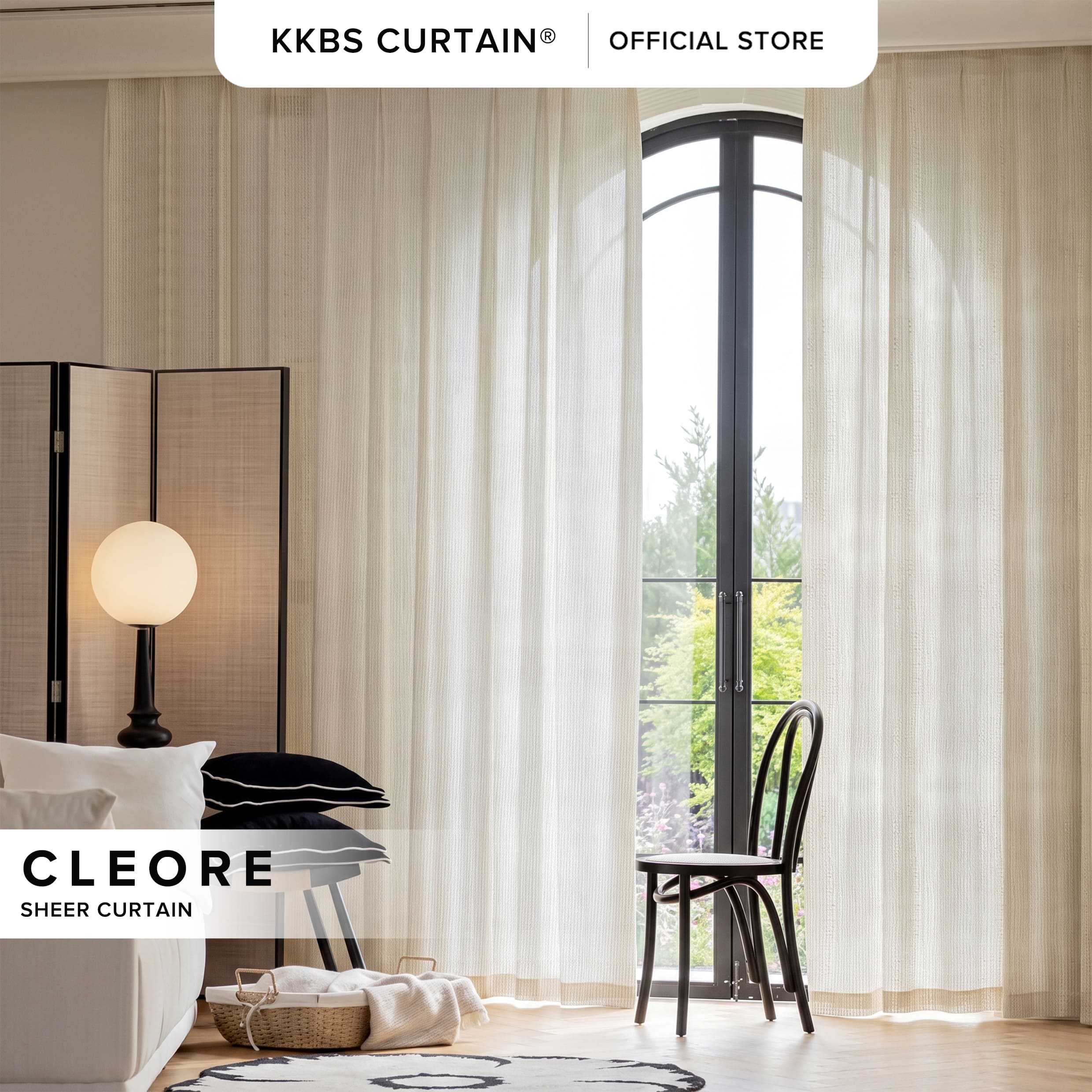 Cleore Sheer Curtain Custom Made