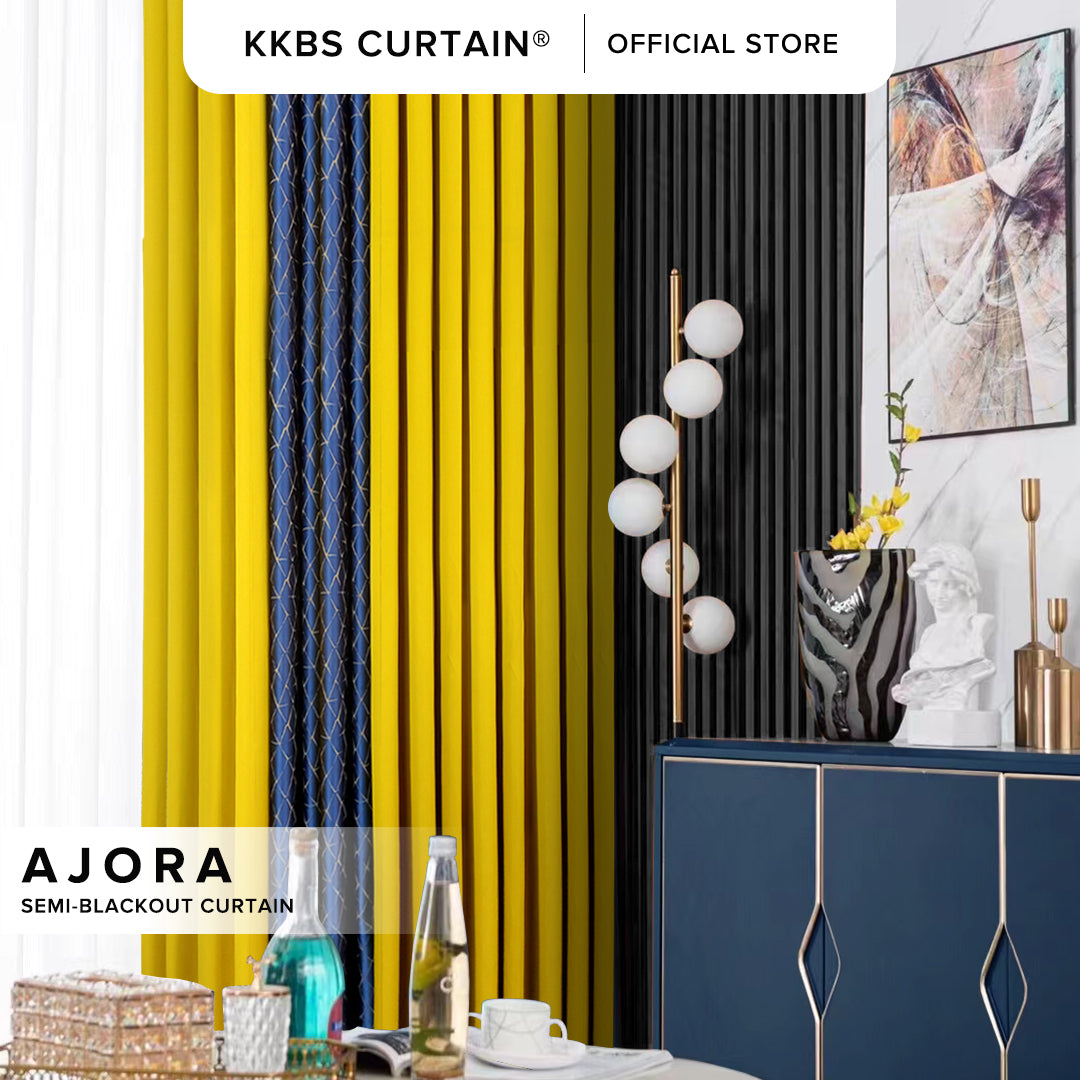 Ajora Semi Blackout Curtain Custom Made