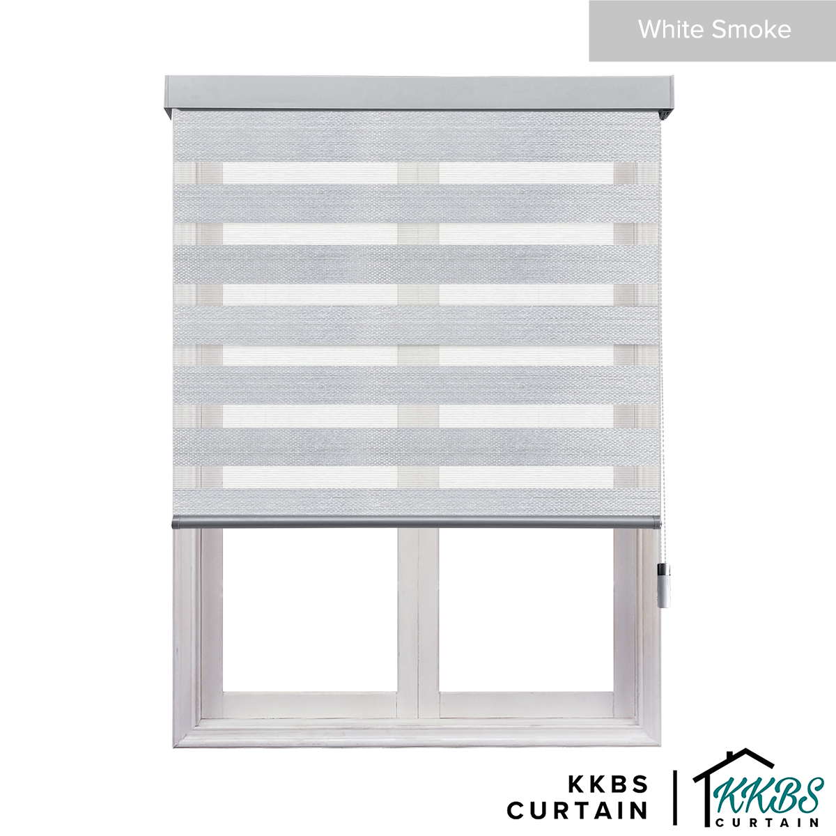 Palermo 100% Blackout Zebra Blinds Custom Made