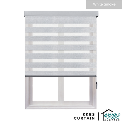 Palermo 100% Blackout Zebra Blinds Custom Made