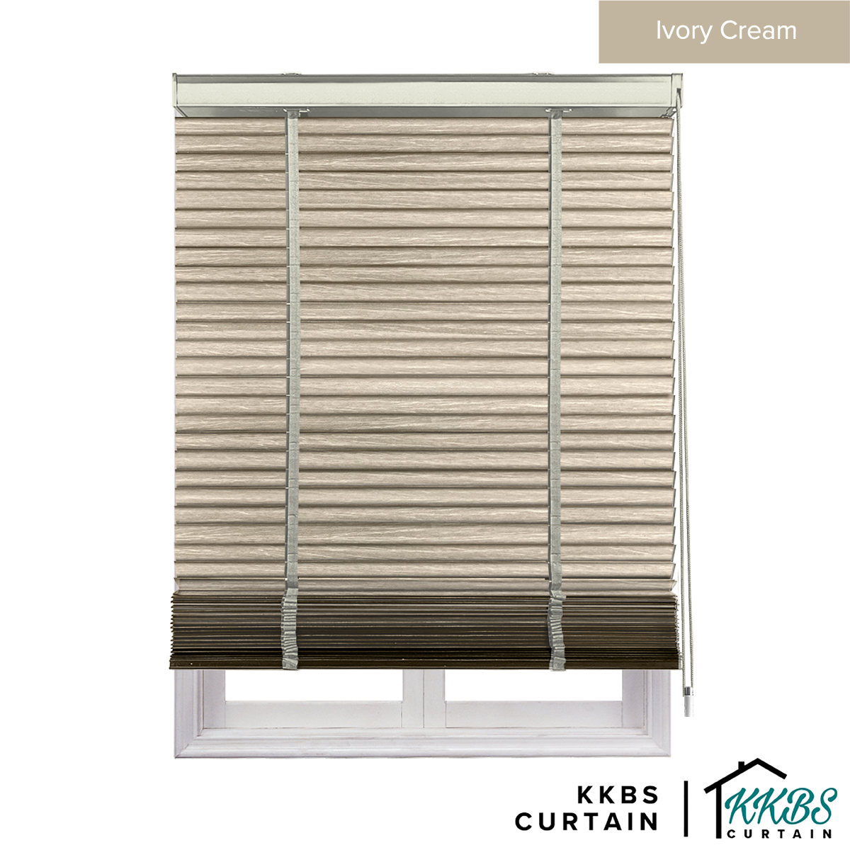 Umeko 50mm Wooden Blinds Custom Made