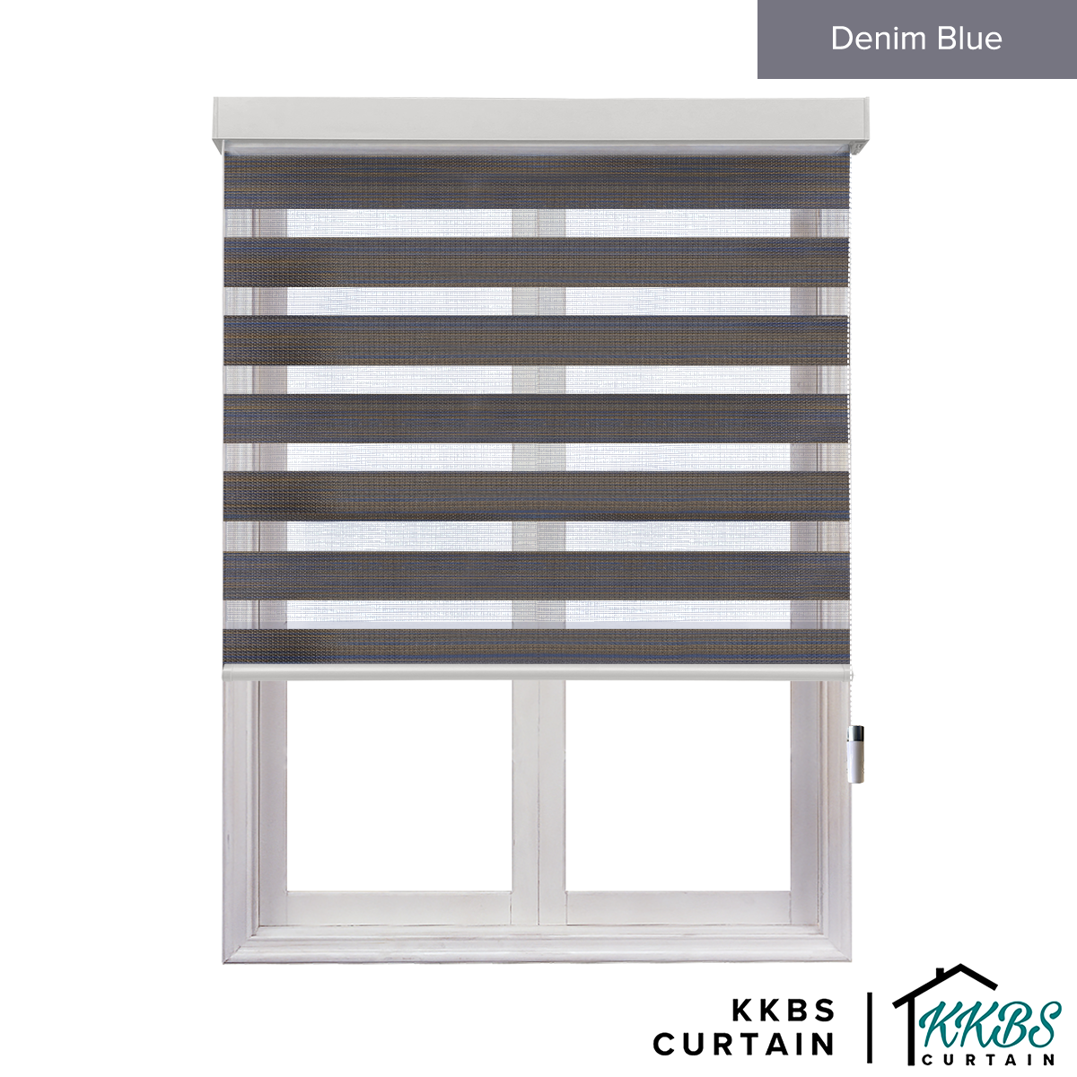 Felicio Semi Blackout Zebra Blinds Custom Made