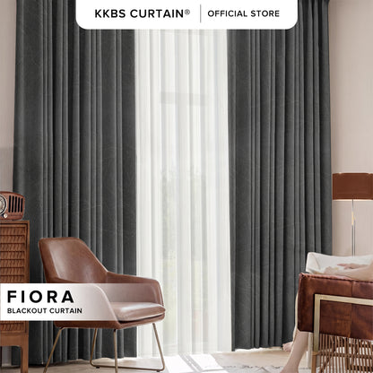 Fiora 98-99.9% Blackout Curtain Ready Made - Extra Width (Page 1)