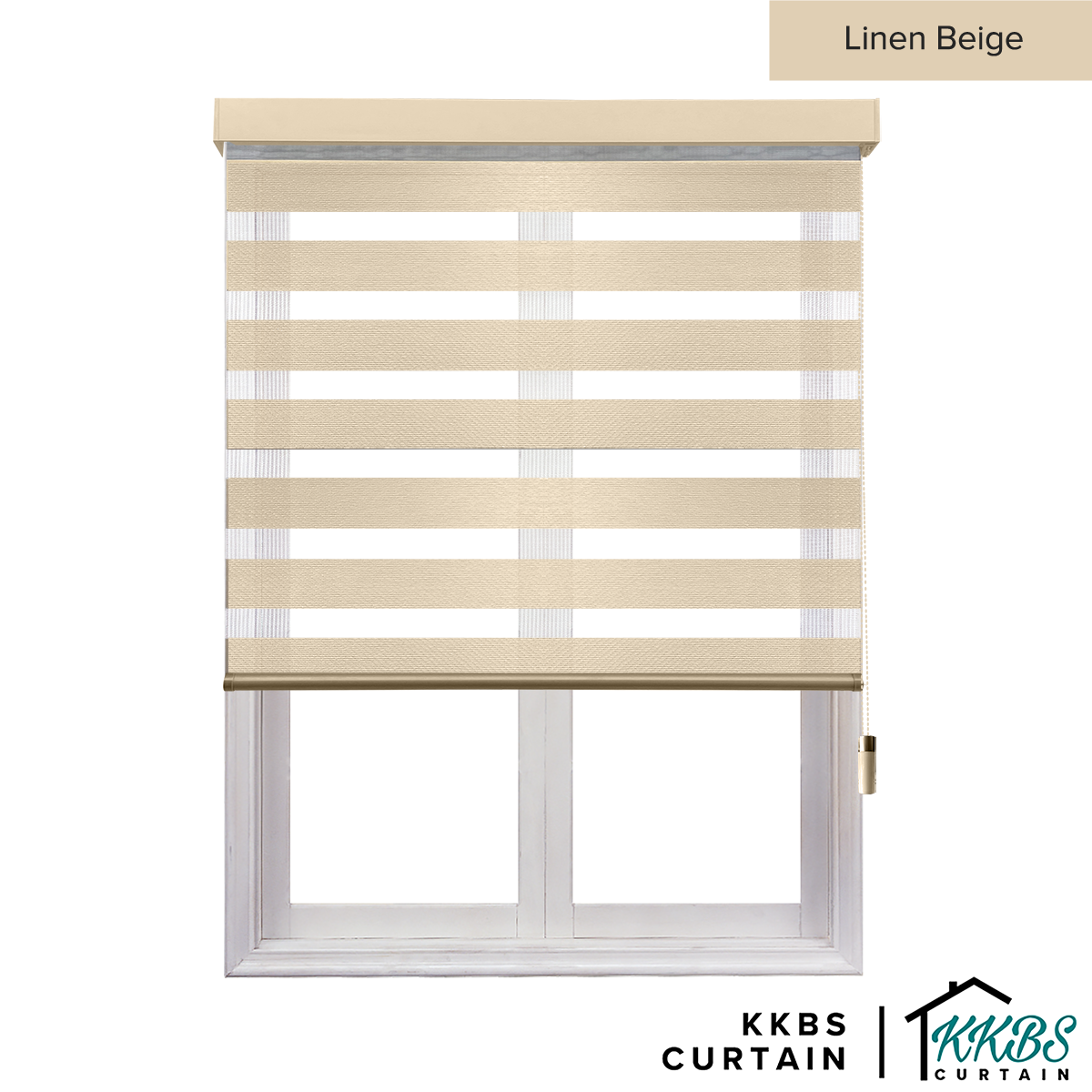 Benito Semi Blackout Zebra Blinds Custom Made