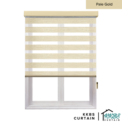 Kaneko Semi Blackout Zebra Blinds Custom Made