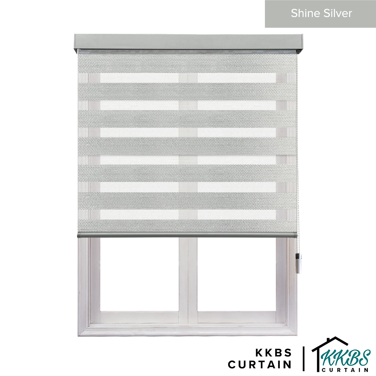 Palermo 100% Blackout Zebra Blinds Custom Made