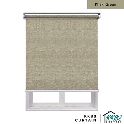 Yoneko 100% Blackout Roller Blinds Custom Made