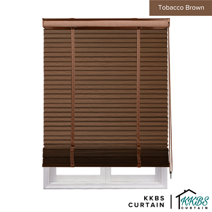 Nezuko 50mm Faux Wood Blinds Waterproof Custom Made