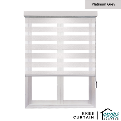 Benito Semi Blackout Zebra Blinds Custom Made