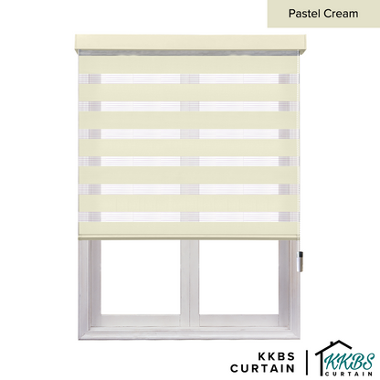 Kimiko Semi Blackout Zebra Blinds Custom Made