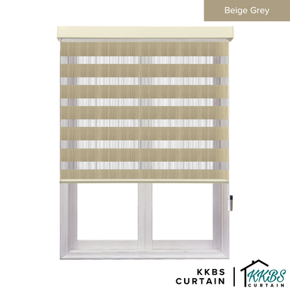 Felicio Semi Blackout Zebra Blinds Custom Made