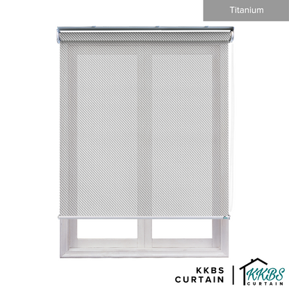 Akiko Sunscreen Roller Blinds Custom Made