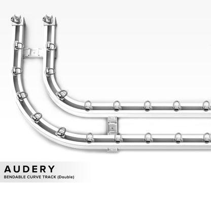 Audery Bendable Curve Curtain Track