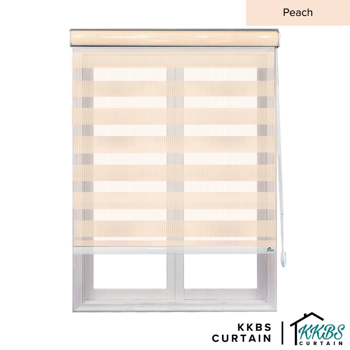 Maximo Semi Blackout Zebra Blinds Custom Made