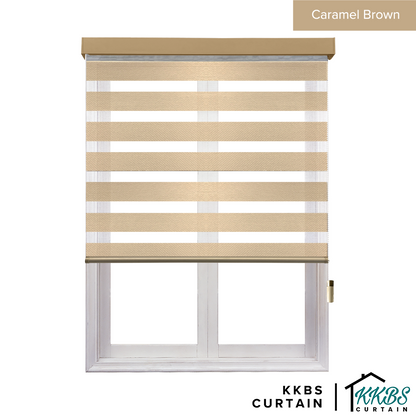 Benito Semi Blackout Zebra Blinds Custom Made