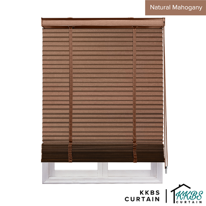 Nezuko 50mm Faux Wood Blinds Waterproof Custom Made