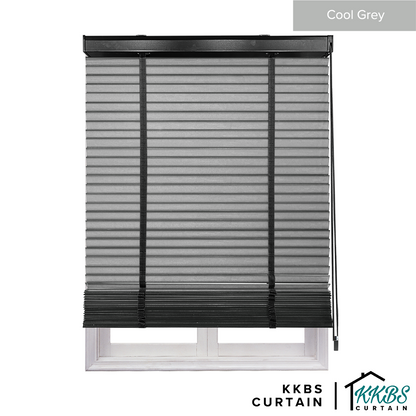 Nezuko 50mm Faux Wood Blinds Waterproof Custom Made