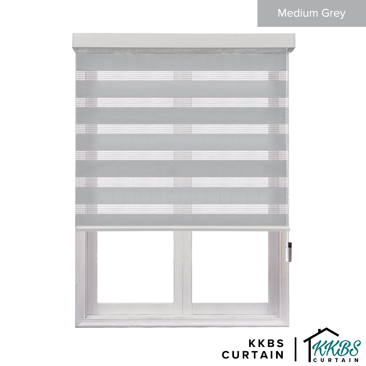 Kimiko Semi Blackout Zebra Blinds Custom Made