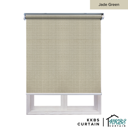 Yoneko 100% Blackout Roller Blinds Custom Made