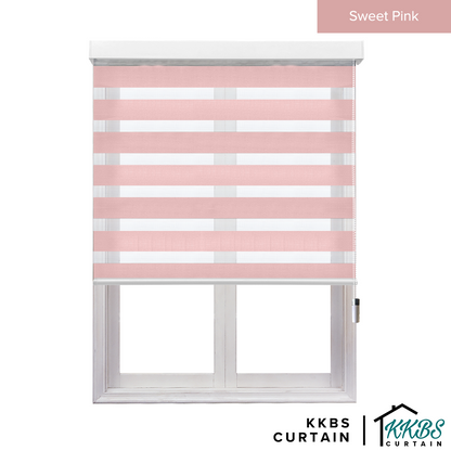 Kimiko Semi Blackout Zebra Blinds Custom Made