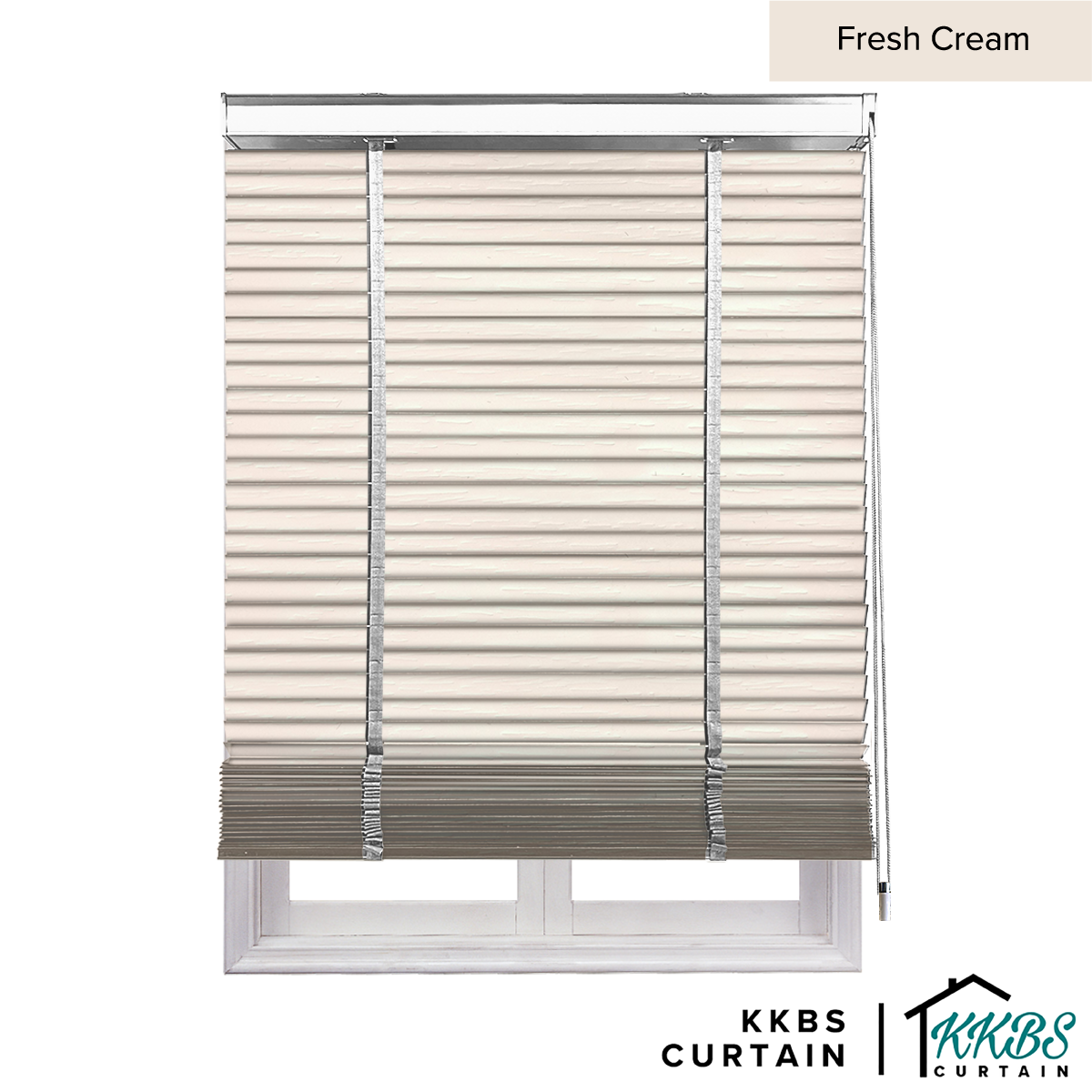 Nezuko 50mm Faux Wood Blinds Waterproof Custom Made