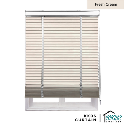 Nezuko 50mm Faux Wood Blinds Waterproof Custom Made