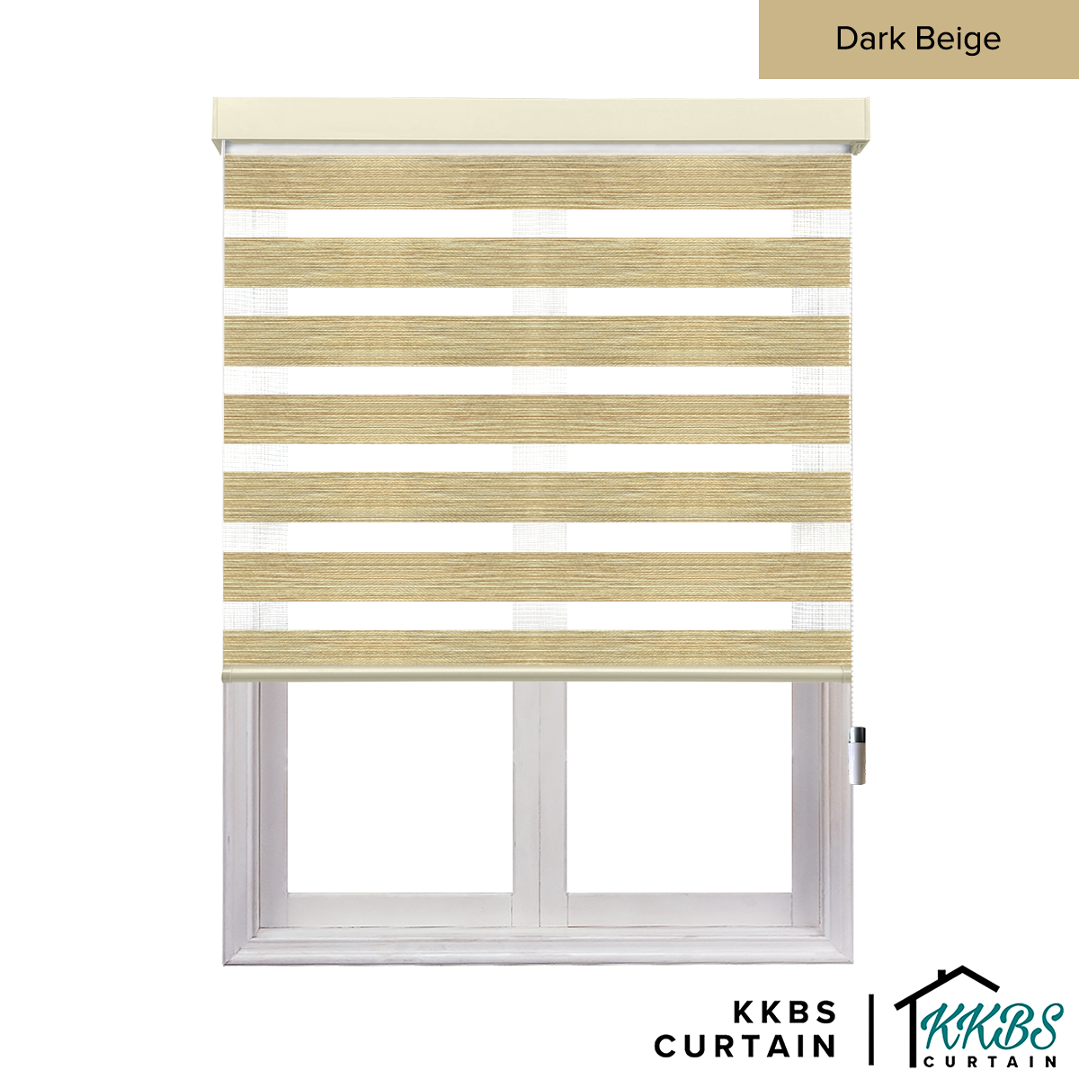 Emiko Semi Blackout Zebra Blinds Custom Made