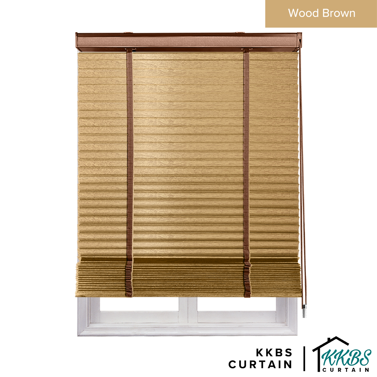 Calixto 50mm Timber Blinds / Wooden Blinds Custom Made