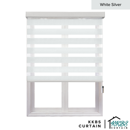 Kimiko Semi Blackout Zebra Blinds Custom Made