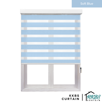 Kimiko Semi Blackout Zebra Blinds Custom Made