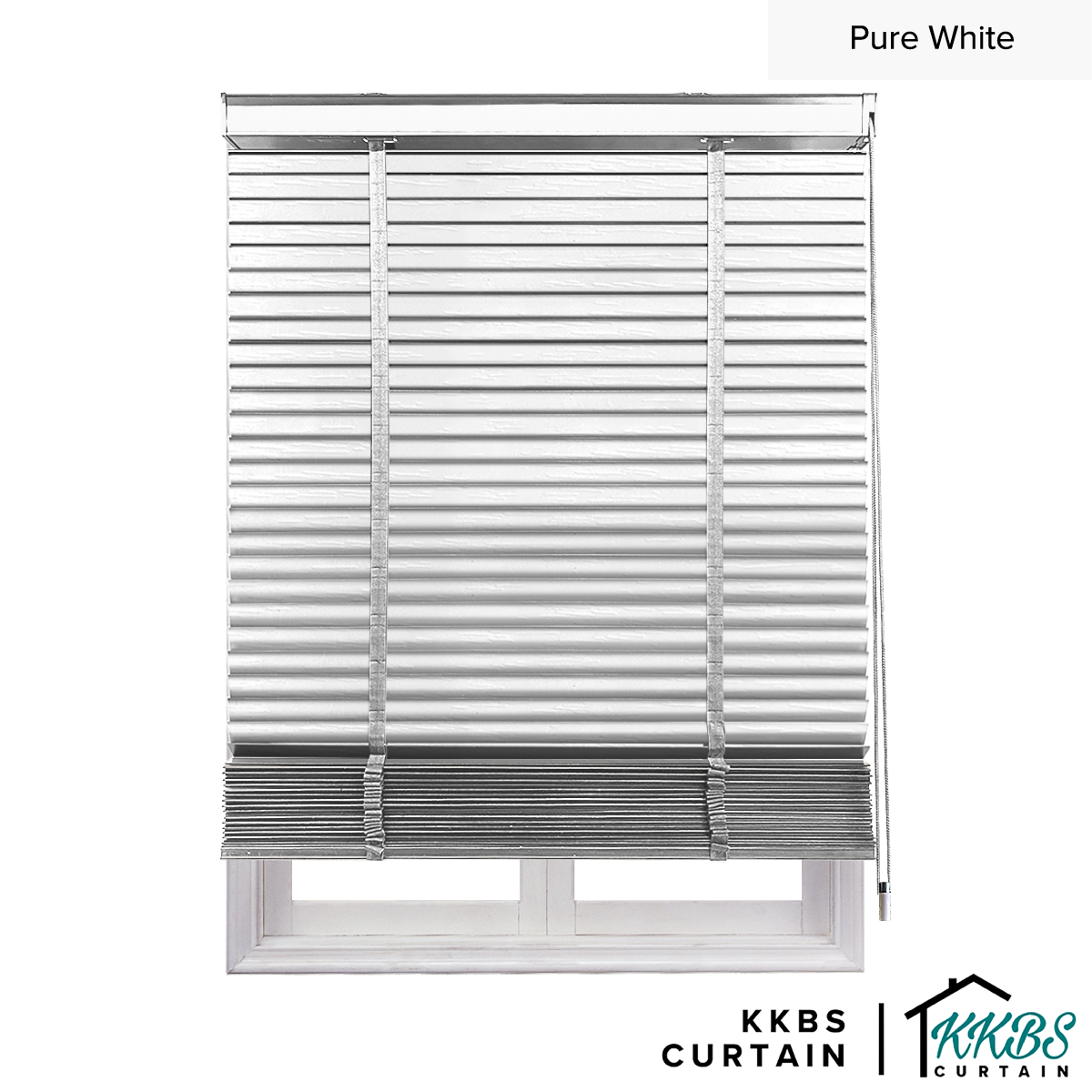 Alessio 35mm Faux Wood Blinds Waterproof Custom Made