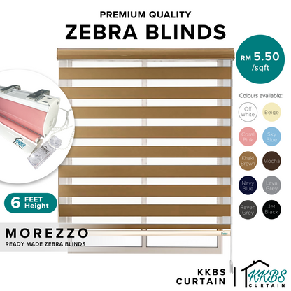 Morezzo Zebra Blinds Ready Made