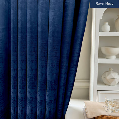 Jorica 85-95% Blackout Curtain Ready Made - Extra Width