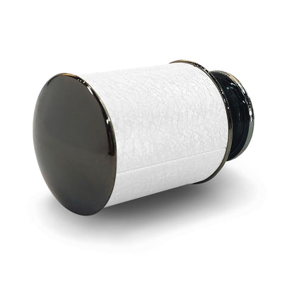 Luxstony Curtain Rod Finial / End Cap Porcelain White