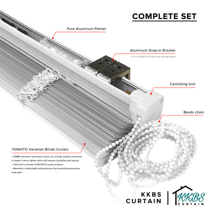 Yoshito 25mm Venetian Blinds Custom Made