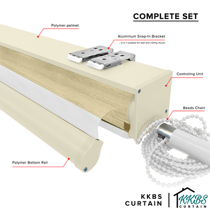 Emiko Semi Blackout Zebra Blinds Custom Made