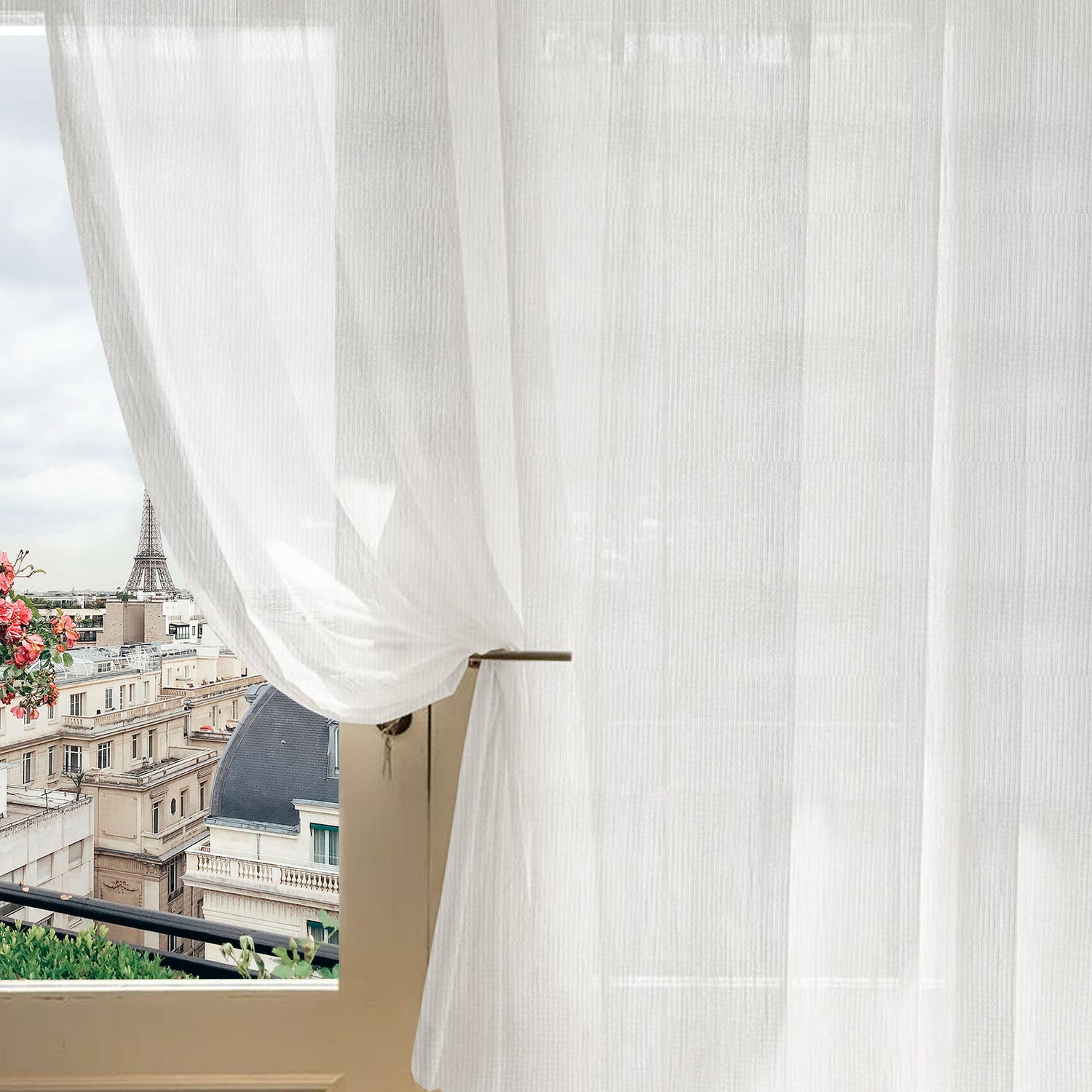 Corrine Sheer Curtain Custom Made