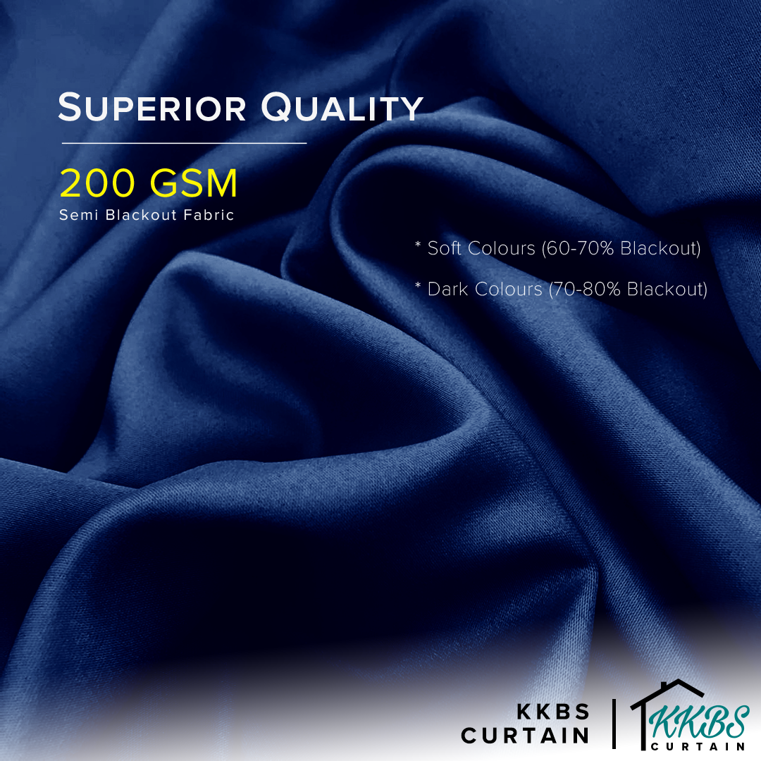 Canola 80%+ Blackout Curtain Minimalist Hook &amp; Eyelet