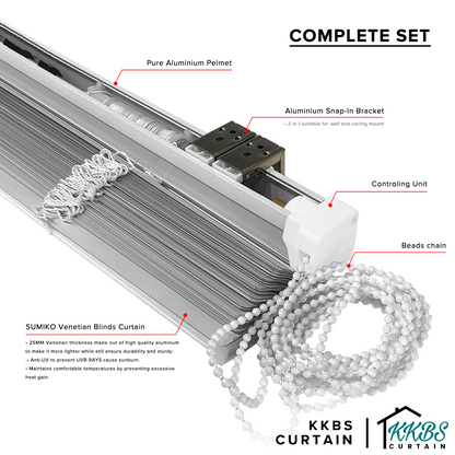 Sumiko 25mm Venetian Blinds Custom Made