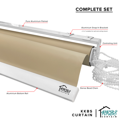 Lorenzo 100% Blackout  Roller Blinds Custom Made