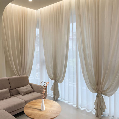 Delimy Sheer Curtain Custom Made