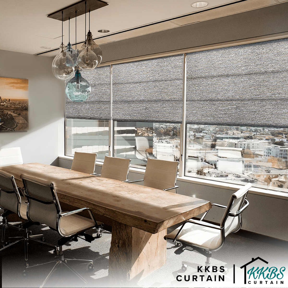 Sirocco Blackout Roman Blinds Custom Made