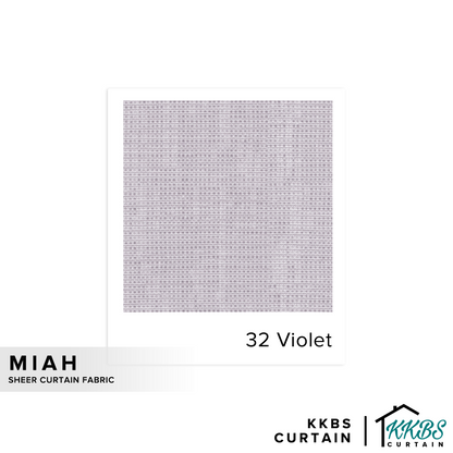 Miah Sheer Curtain Custom Made