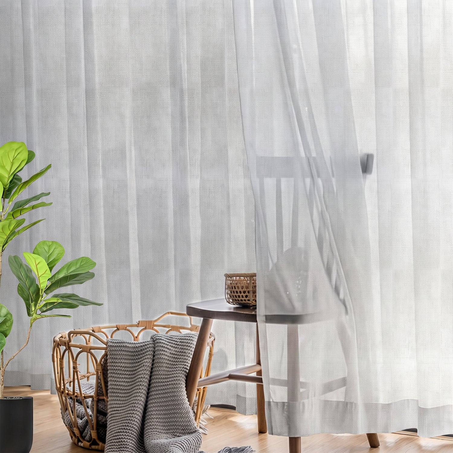 Corrine Sheer Curtain Custom Made