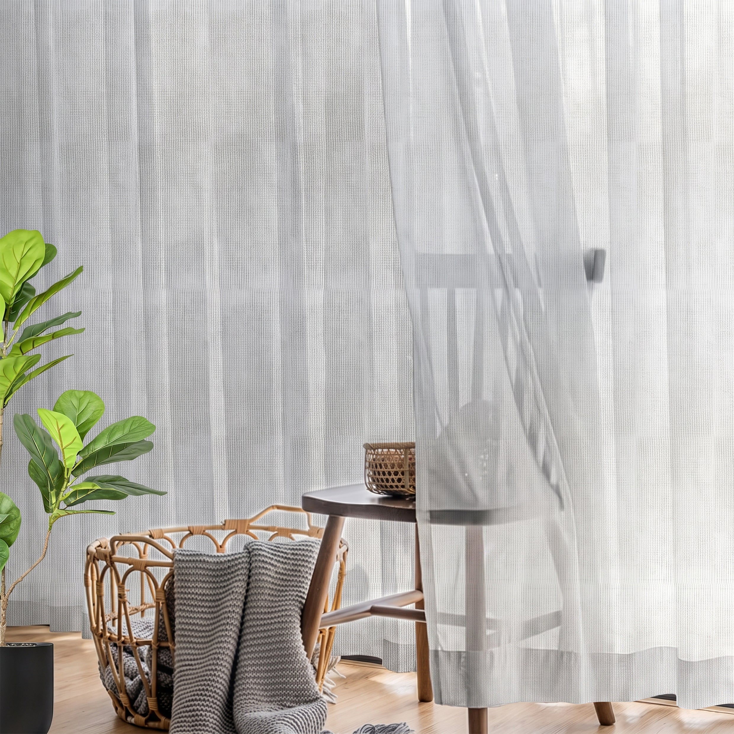 Corrine Sheer Curtain Custom Made