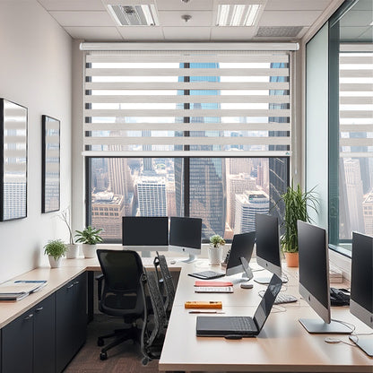Fidelio Blackout Zebra Blinds Custom Made