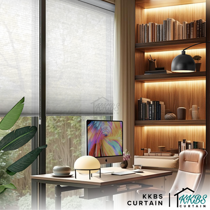 Noriko 38mm Semi Blackout Honeycomb Blinds Custom Made