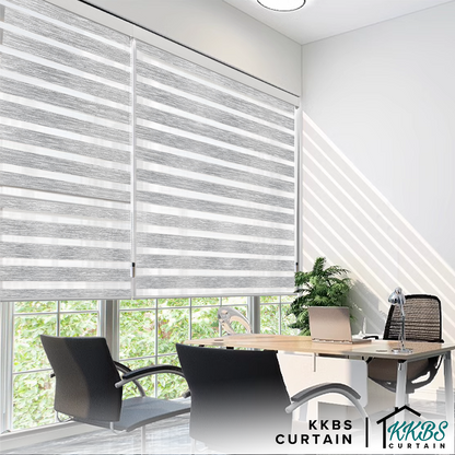 Santiago Semi Blackout Zebra Blinds Custom Made