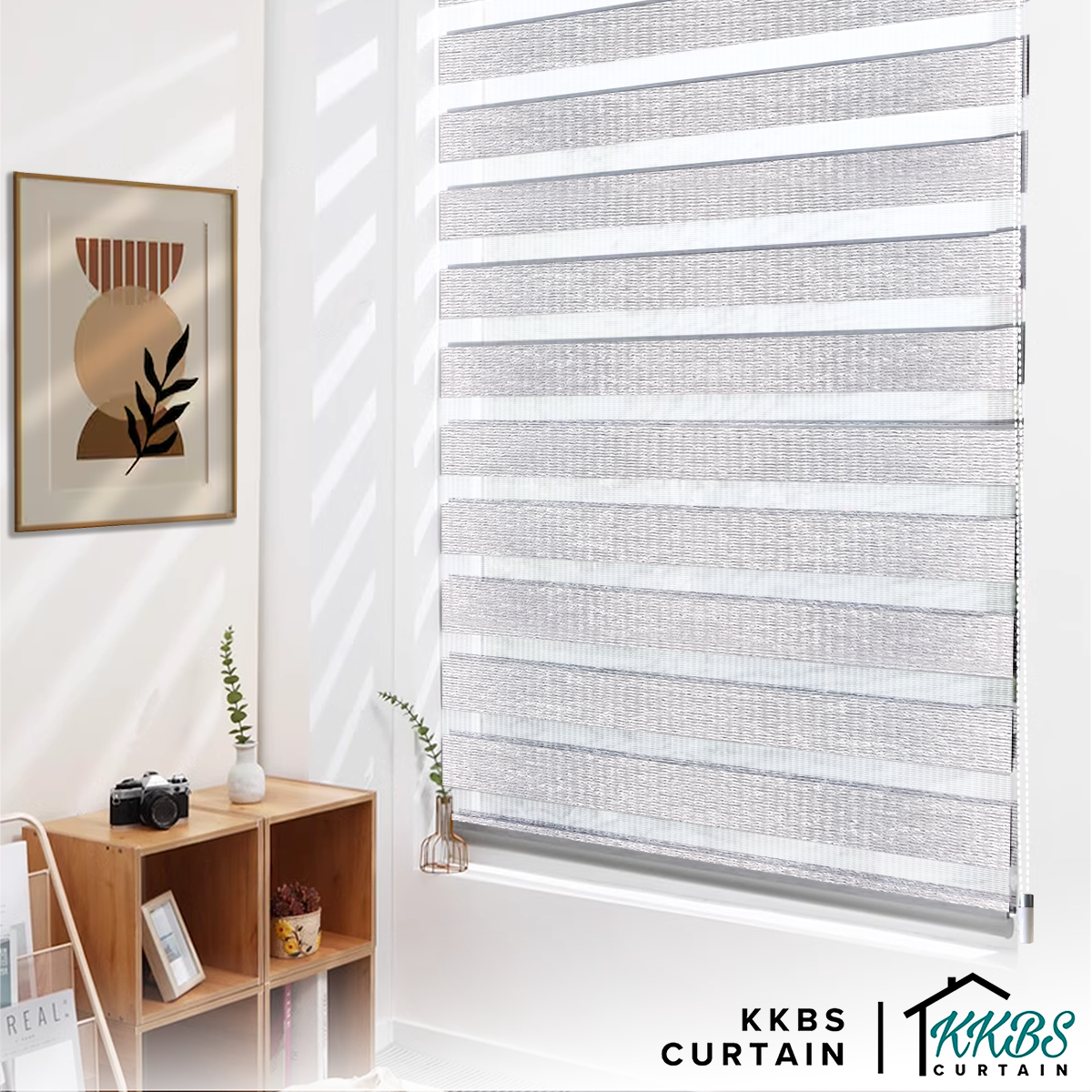 Antonio Blackout Zebra Blinds Custom Made